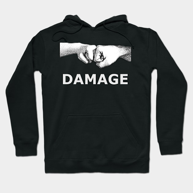 damage Hoodie by Context